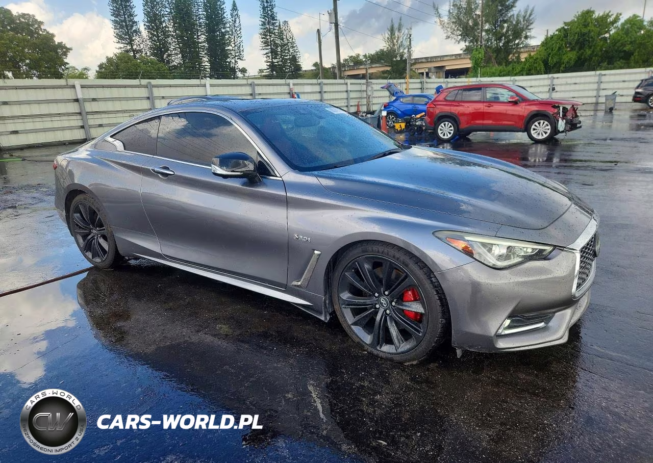 2019 Infiniti Q60 Red Sport 400 VIN:JN1FV7EL3KM440235 - 4