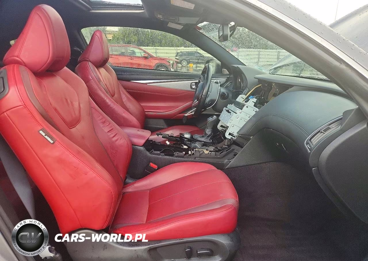 2019 Infiniti Q60 Red Sport 400 VIN:JN1FV7EL3KM440235 - 7