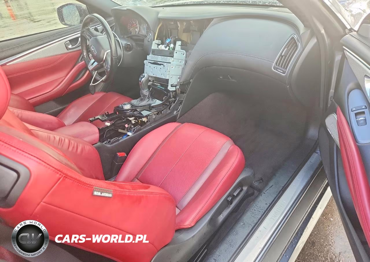 2019 Infiniti Q60 Red Sport 400 VIN:JN1FV7EL3KM440235 - 8