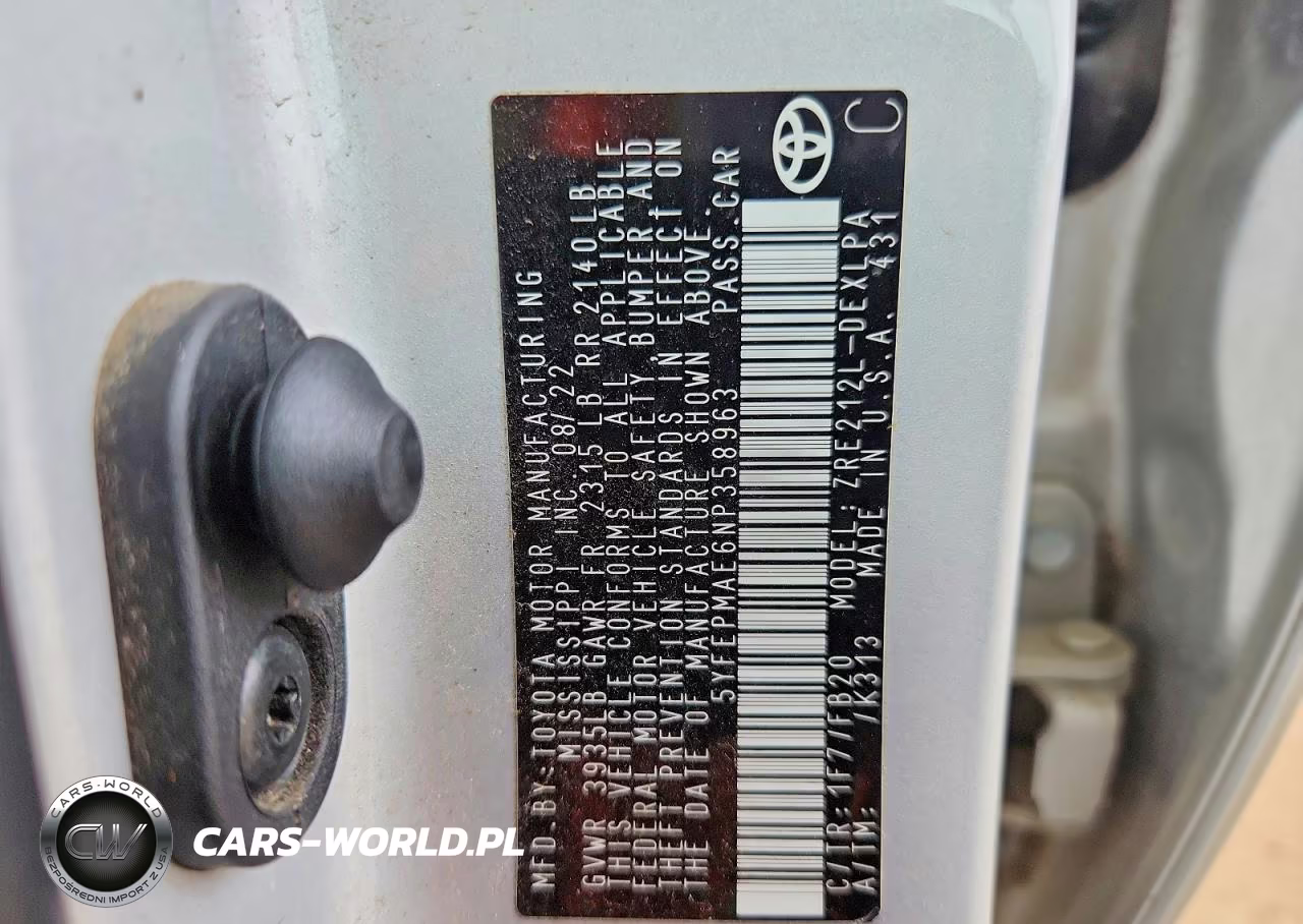 2022 Toyota Corolla Le VIN:5YFEPMAE6NP358963 - 13