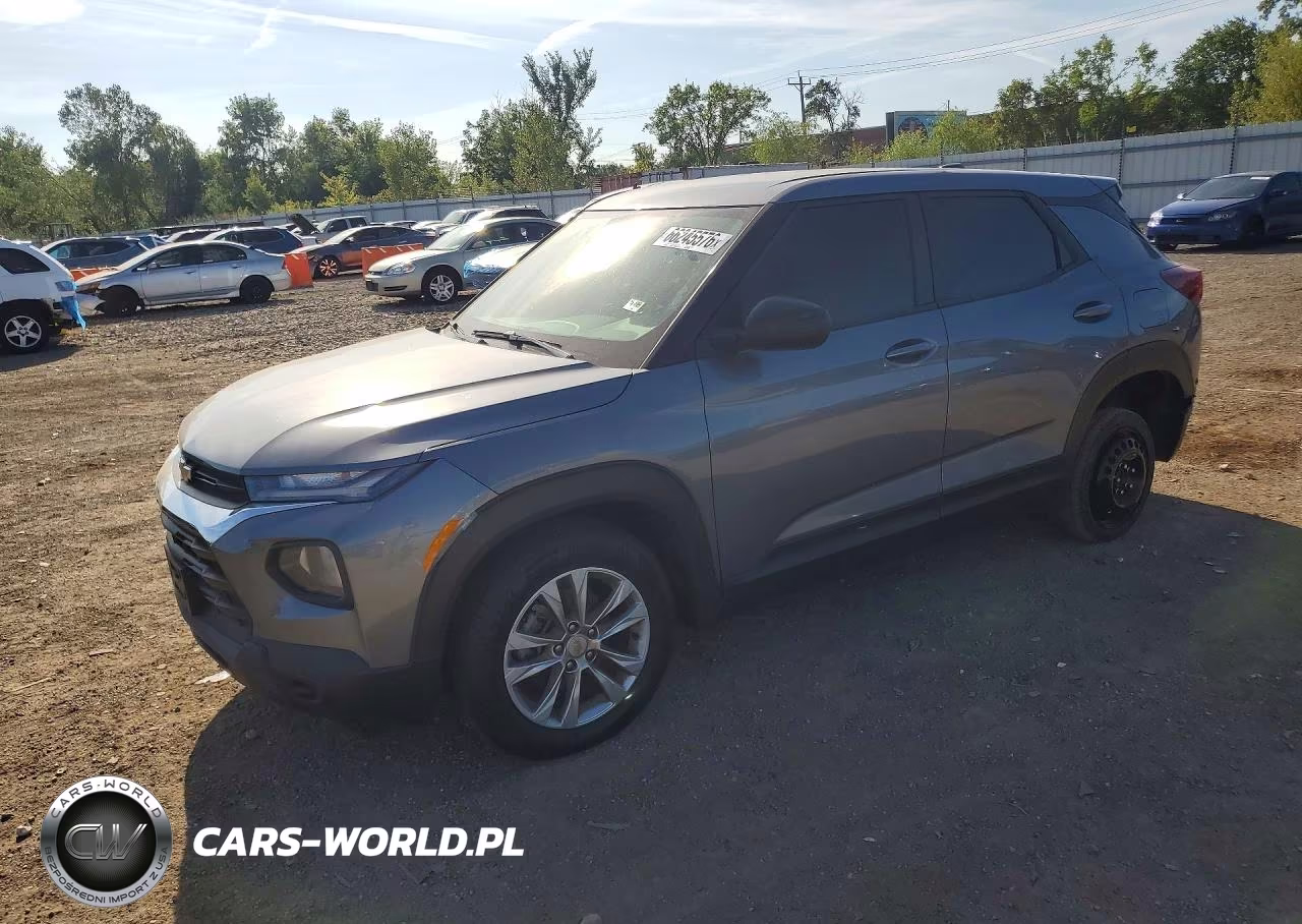 2021 Chevrolet Trailblazer Ls VIN:KL79MMS29MB009109 - 1