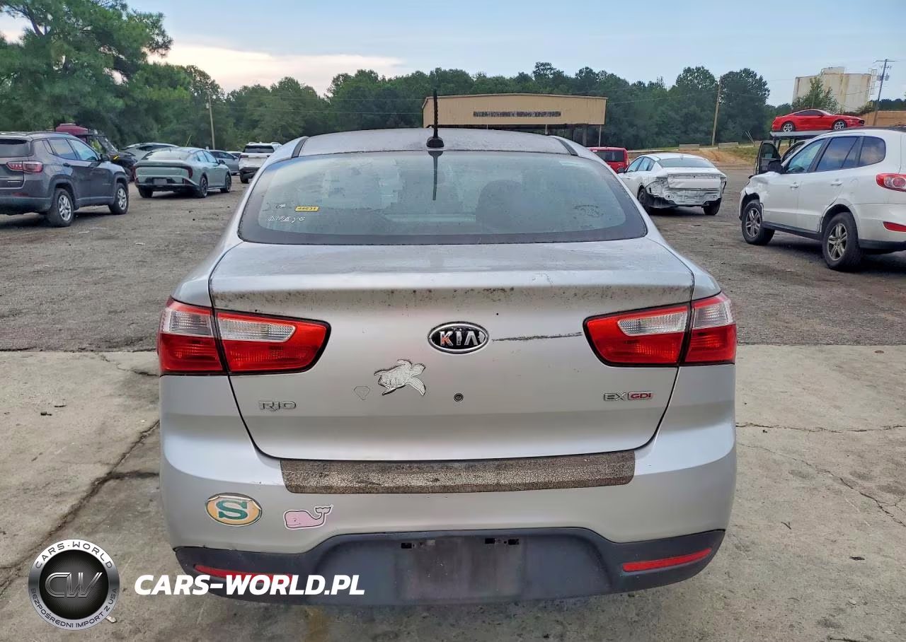 2012 Kia Rio Ex VIN:KNADN4A3XC6077346 - 6