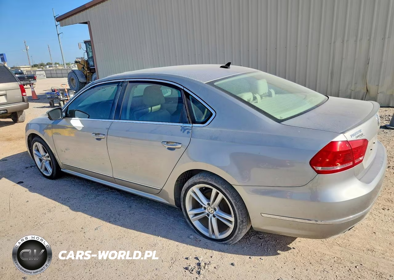 2014 Volkswagen Passat Sel VIN:1VWCS7A37EC012660 - 2