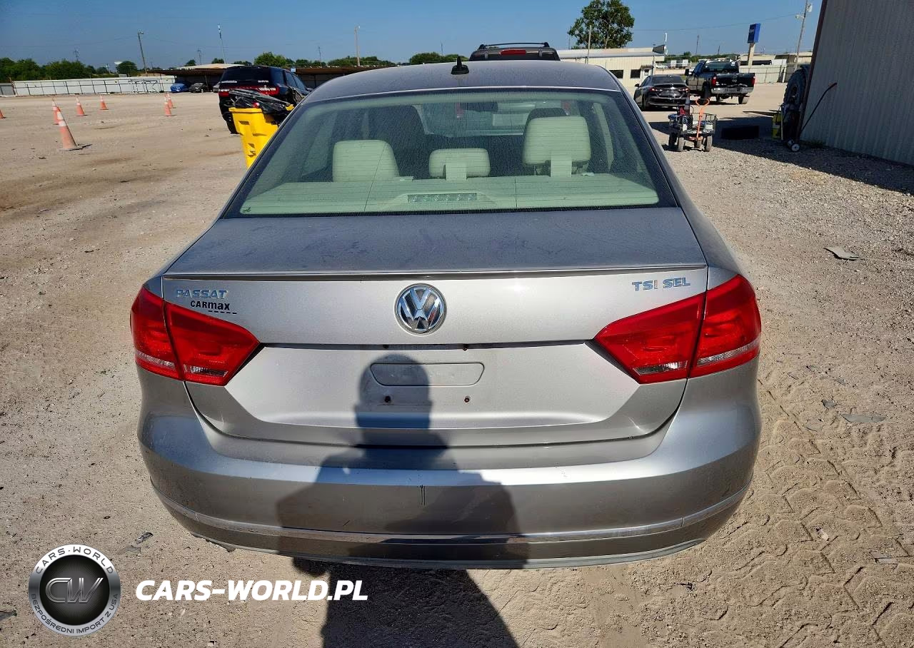 2014 Volkswagen Passat Sel VIN:1VWCS7A37EC012660 - 6