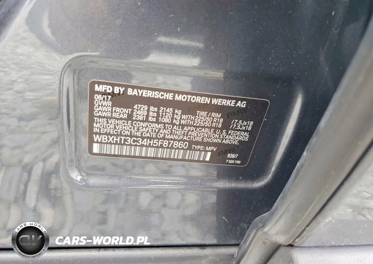 2017 BMW X1 xDrive28I VIN:WBXHT3C34H5F87860 - 14