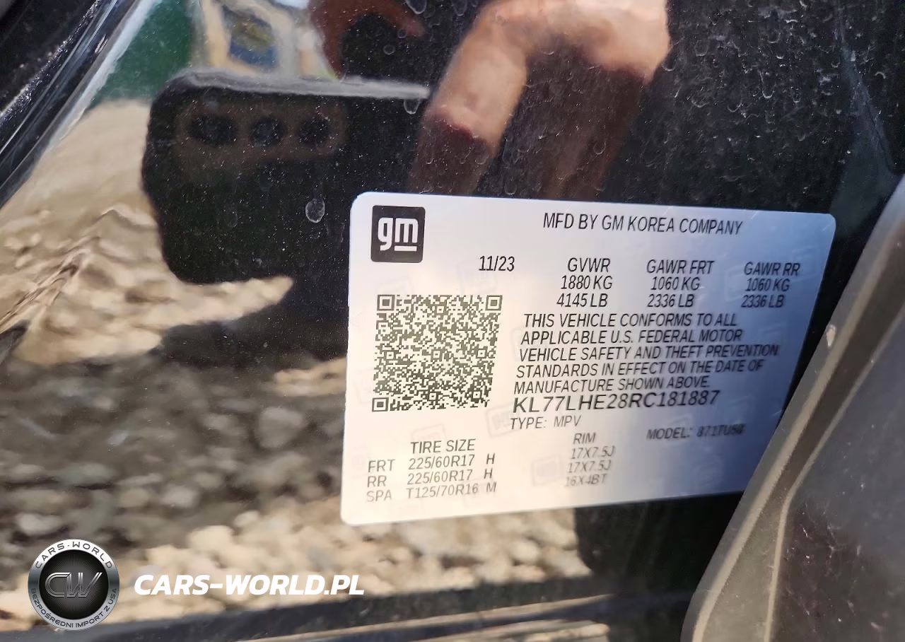 2024 Chevrolet Trax VIN:KL77LHE28RC181887 - 13