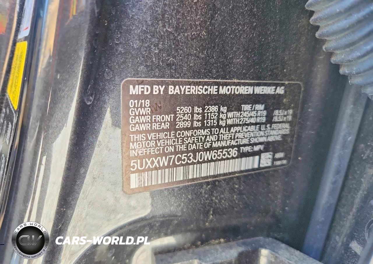 2018 BMW X4 xDrivem40I VIN:5UXXW7C53J0W65536 - 14