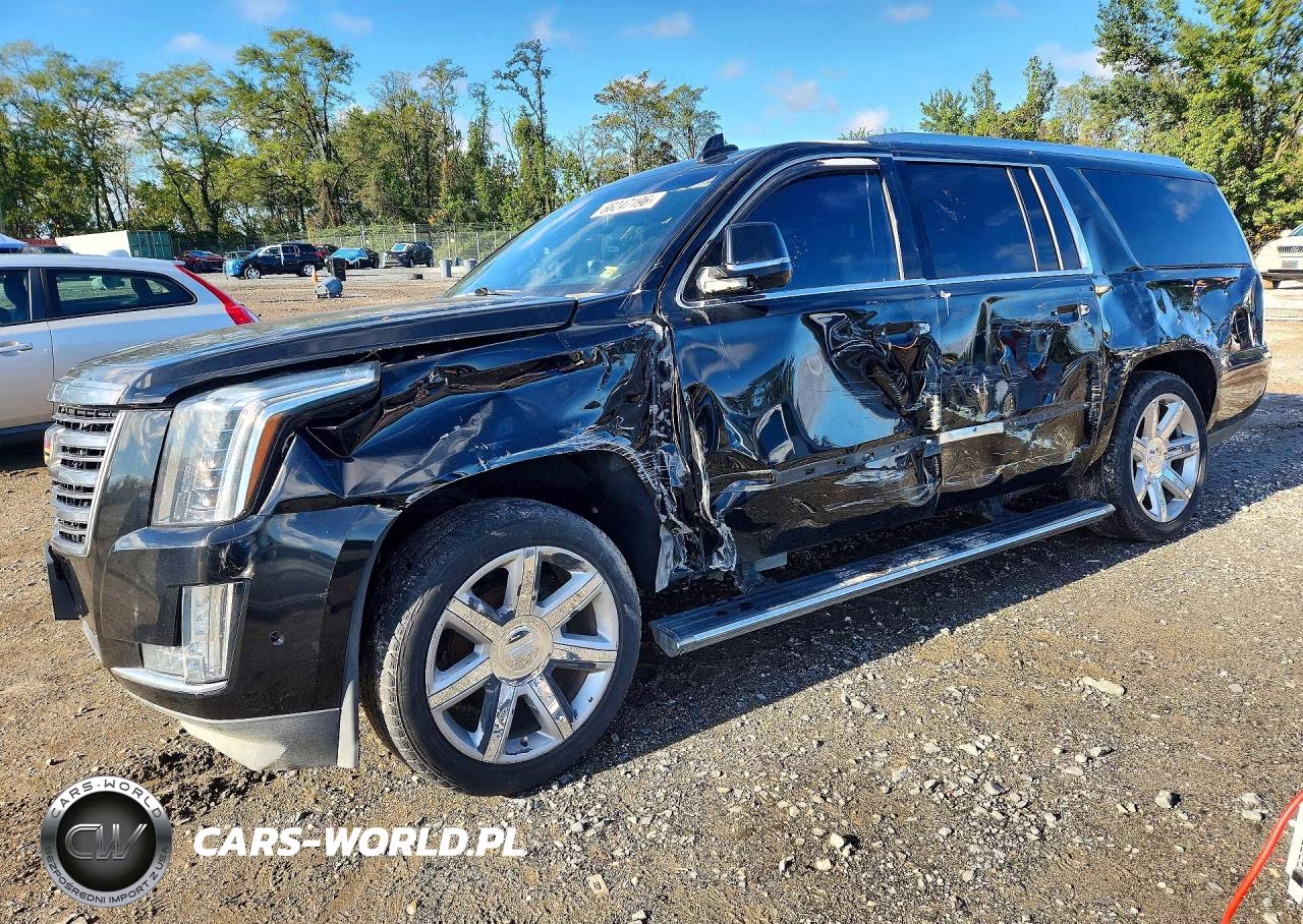 2019 Cadillac Escalade Esv Platinum VIN:1GYS3KKJXKR162910 - 1