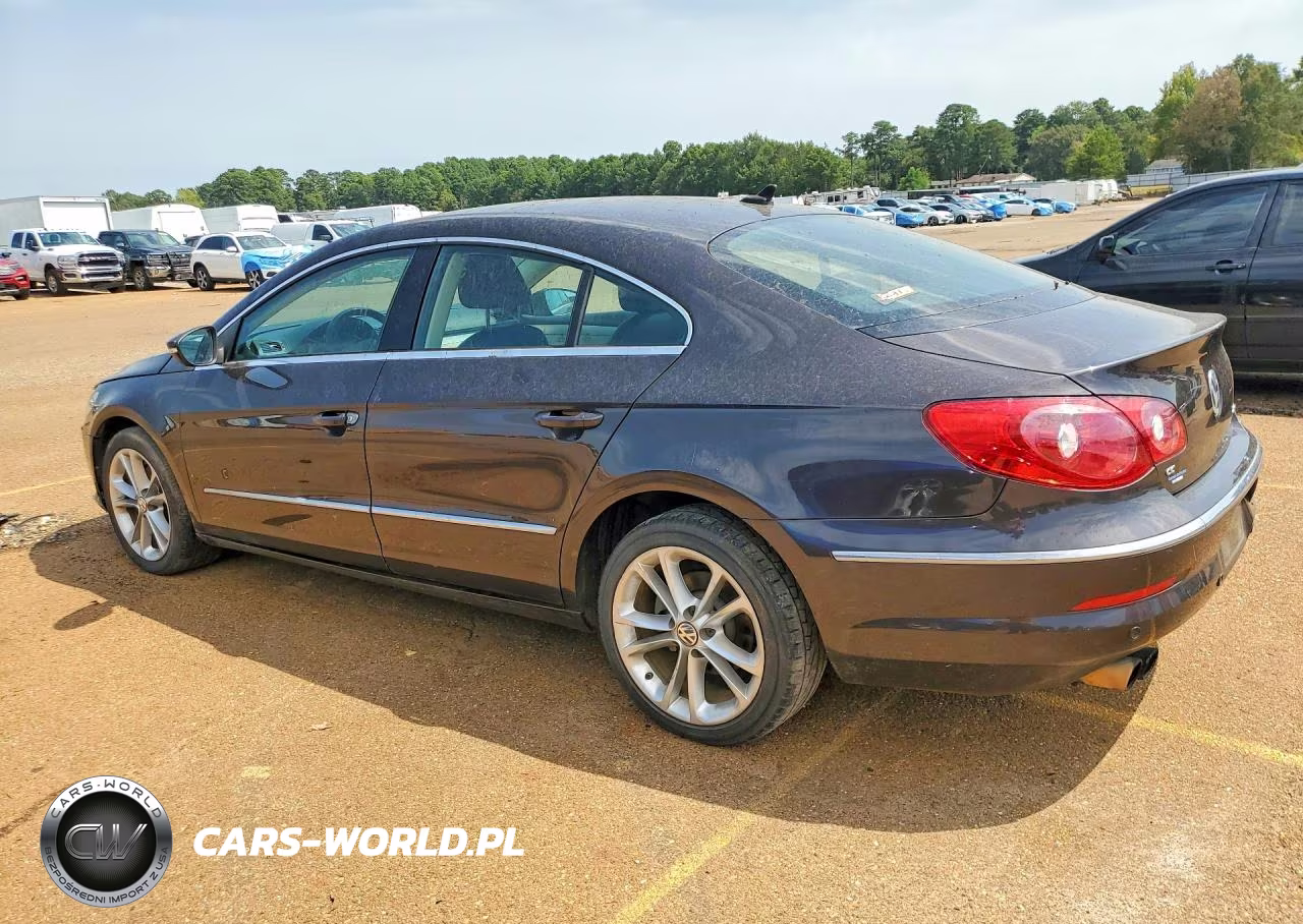 2010 Volkswagen Cc Luxury VIN:WVWHL7AN3AE517598 - 2