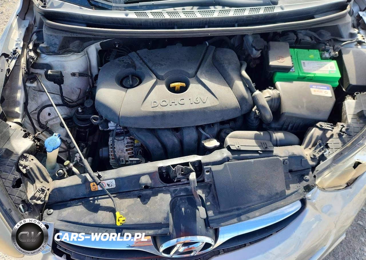 2013 Hyundai Elantra Gls VIN:KMHDH4AE8DU622304 - 11
