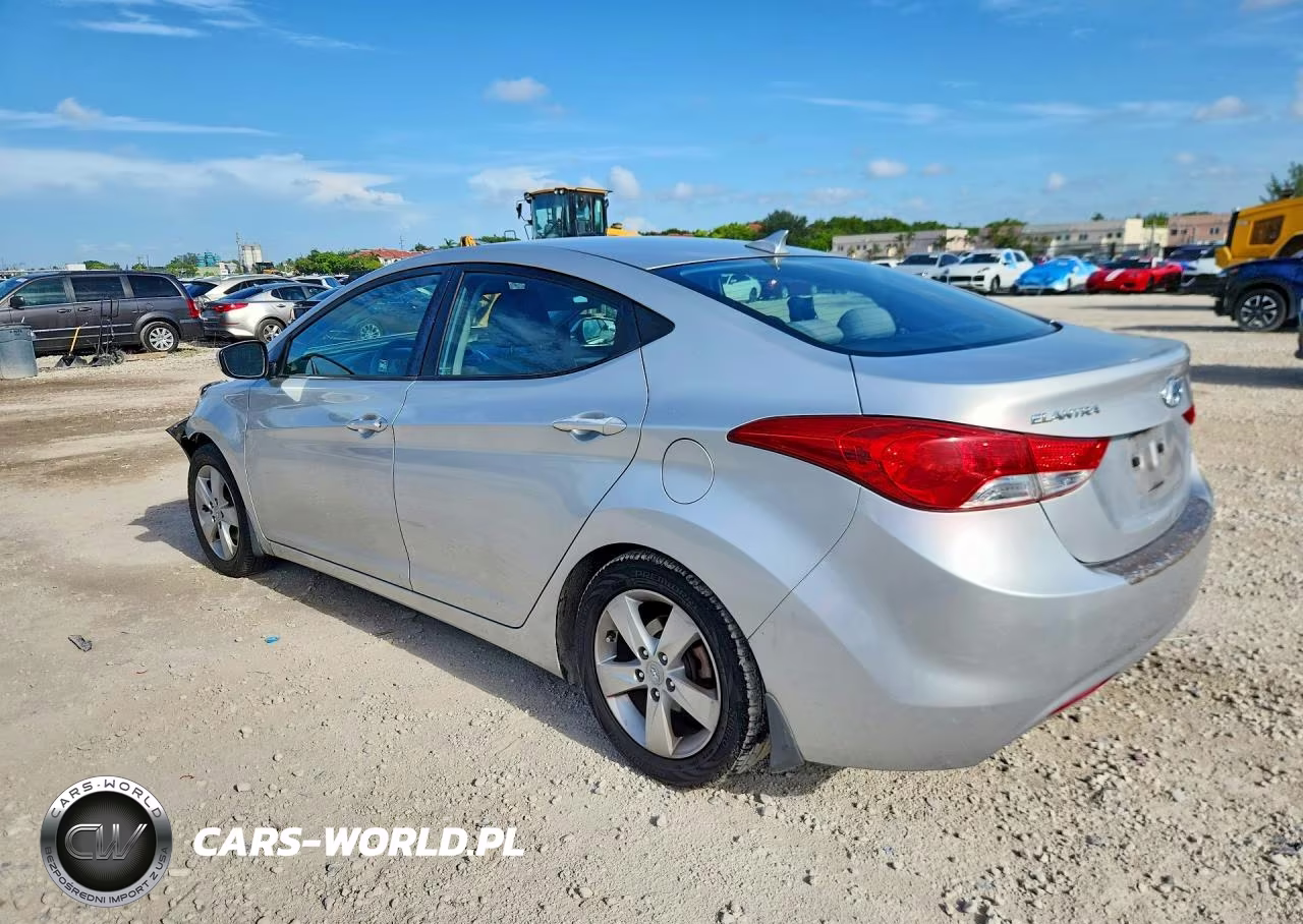 2013 Hyundai Elantra Gls VIN:KMHDH4AE8DU622304 - 2