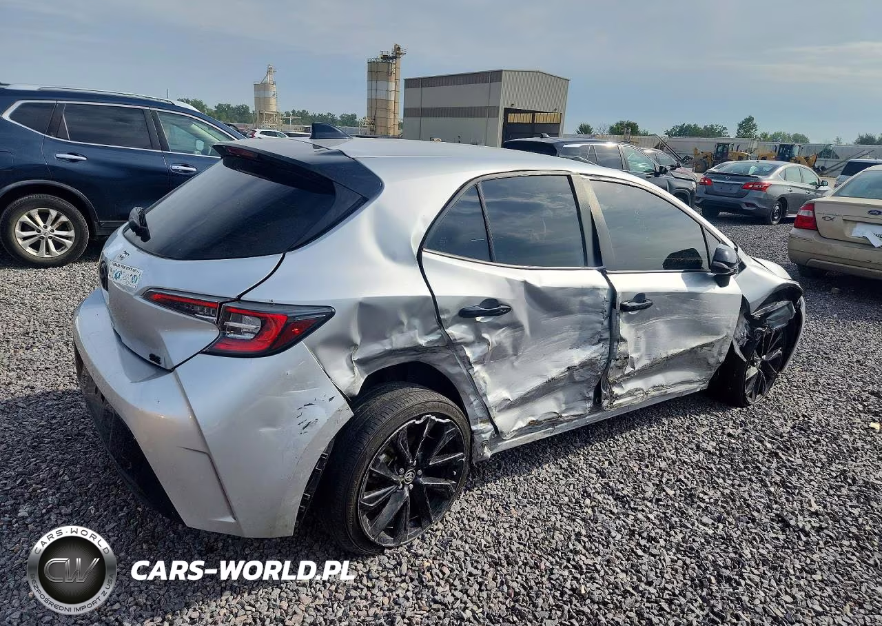 2022 Toyota Corolla Hatchback Se Nightshade Edition VIN:JTND4MBE6N3160861 - 3