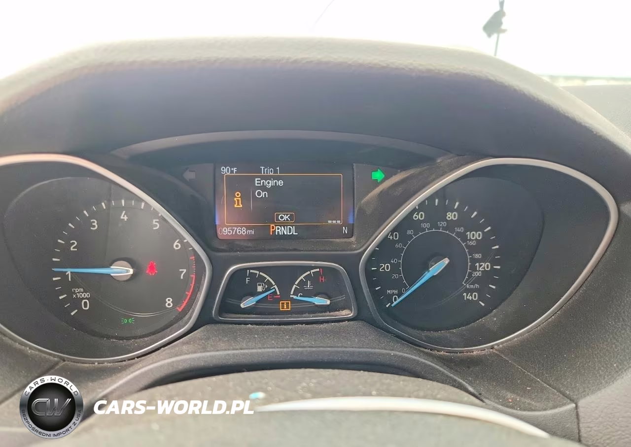 2017 Ford Focus Se VIN:1FADP3K2XHL214622 - 9