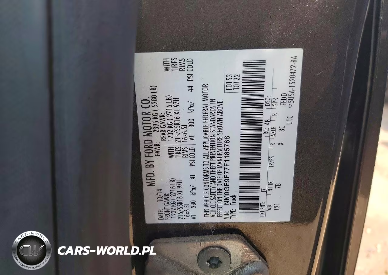 2015 Ford Transit Connect Xlt VIN:NM0GE9F77F1185768 - 13