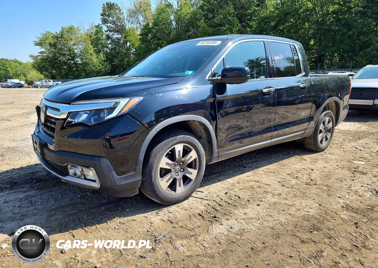 2019 Honda Ridgeline Rtl VIN:5FPYK3F79KB033674 - 1