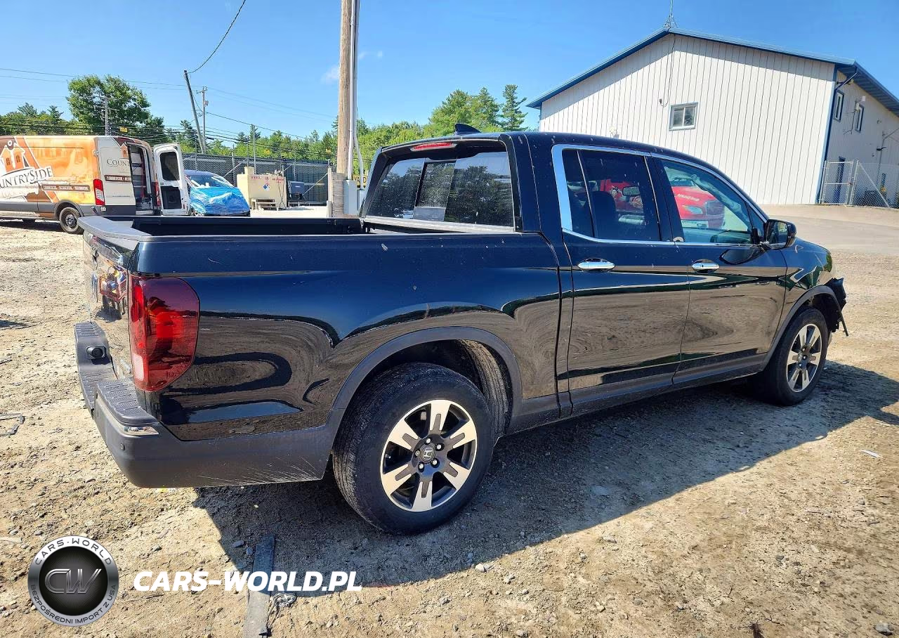 2019 Honda Ridgeline Rtl VIN:5FPYK3F79KB033674 - 3