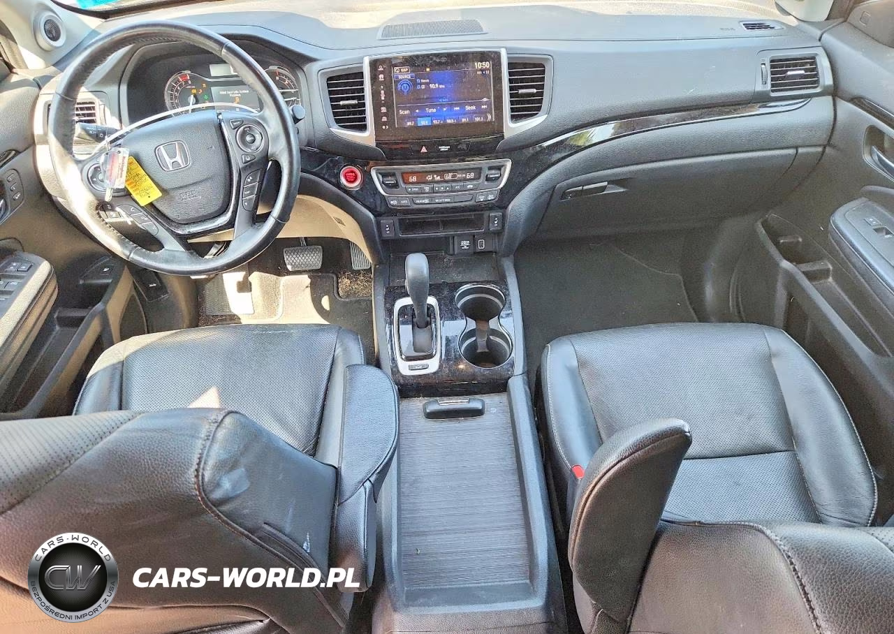 2019 Honda Ridgeline Rtl VIN:5FPYK3F79KB033674 - 8