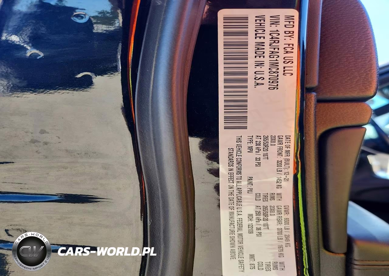 2021 Jeep Grand Cherokee Laredo VIN:1C4RJFAG1MC870976 - 13