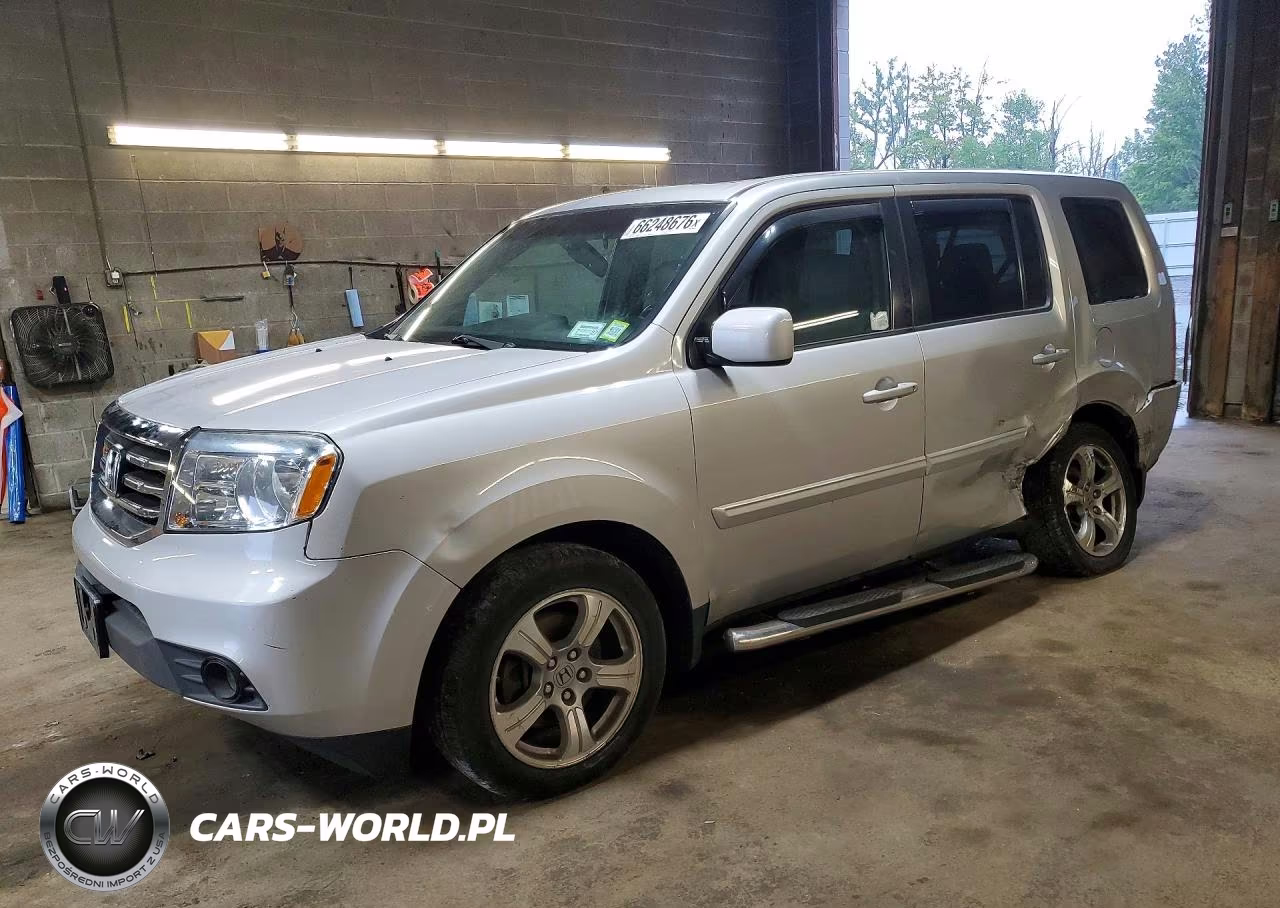 2014 Honda Pilot Exl VIN:5FNYF4H54EB025081 - 1