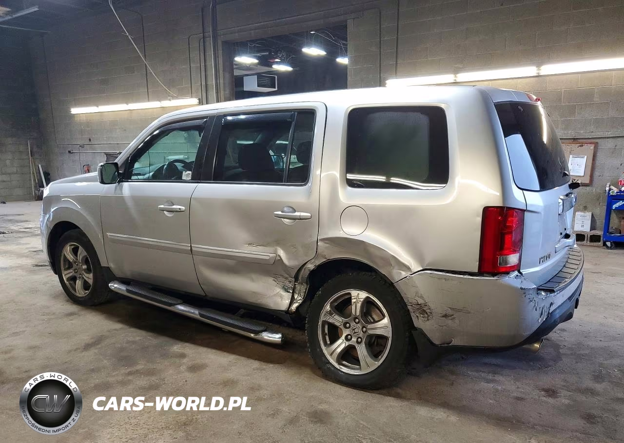 2014 Honda Pilot Exl VIN:5FNYF4H54EB025081 - 2