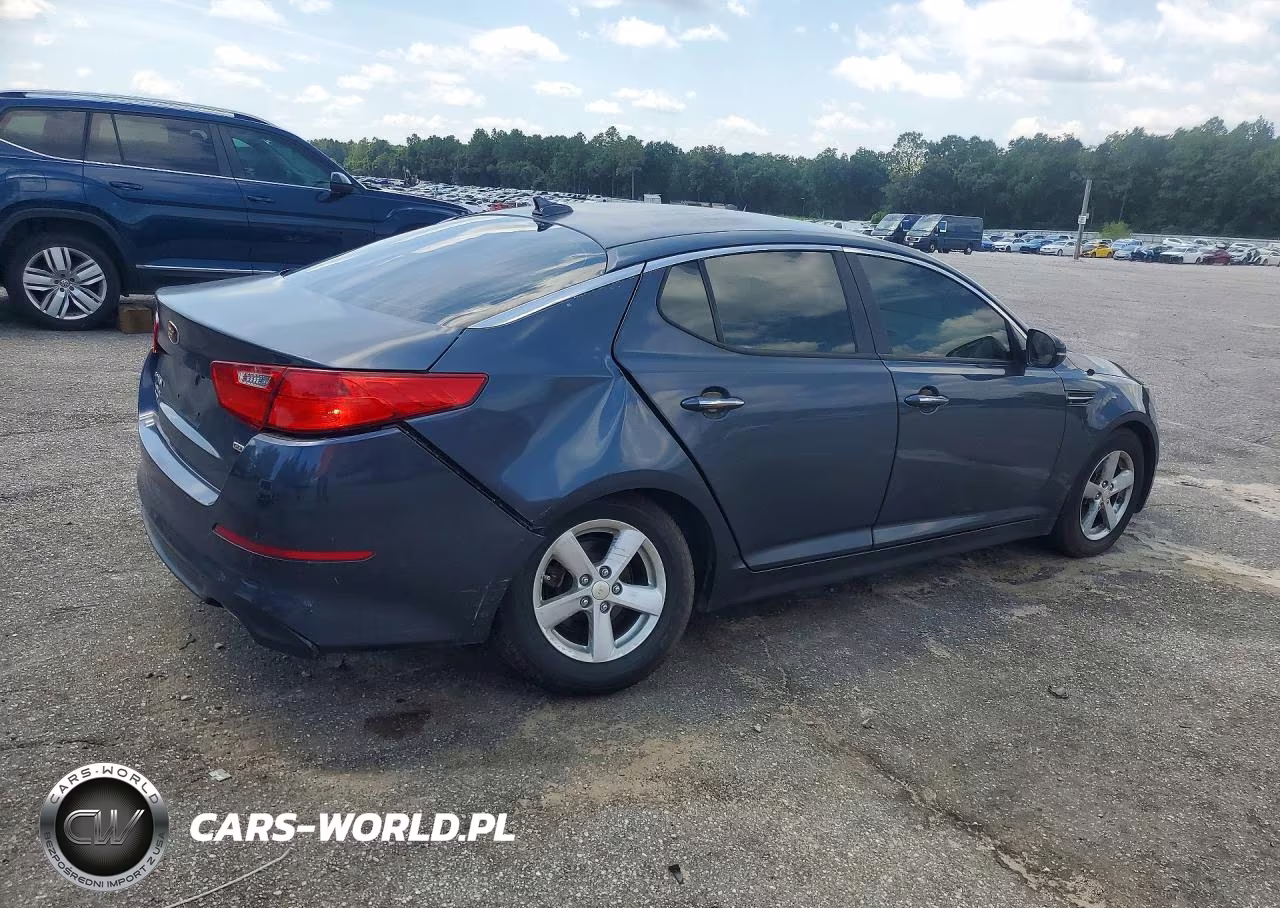 2015 Kia Optima Lx VIN:KNAGM4A76F5552116 - 3