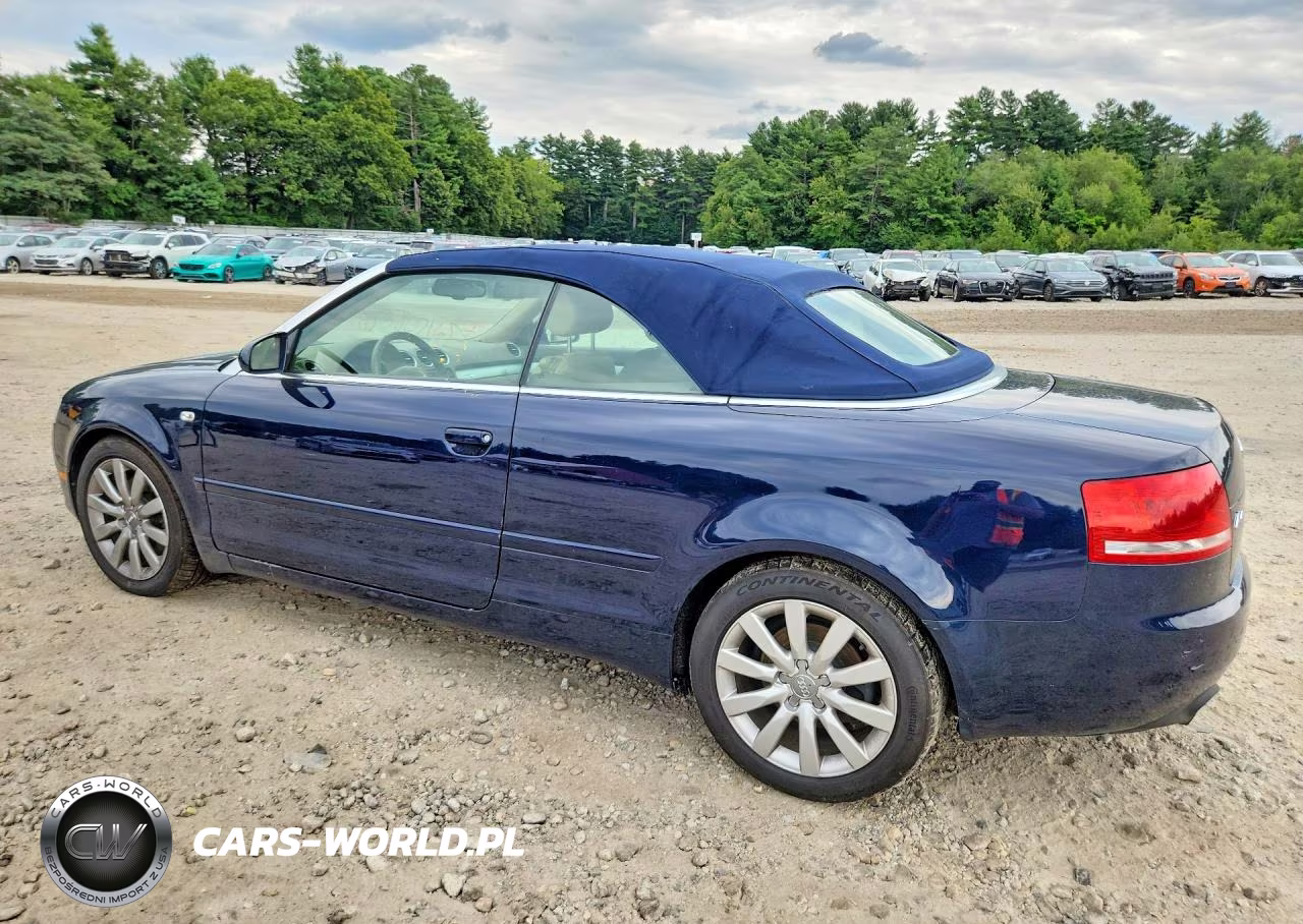 2008 Audi A4 2.0T Ca VIN:WAUDF48H48K004535 - 2