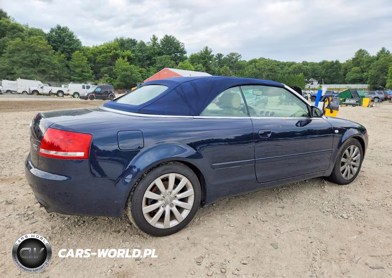 2008 Audi A4 2.0T Ca VIN:WAUDF48H48K004535 - 3