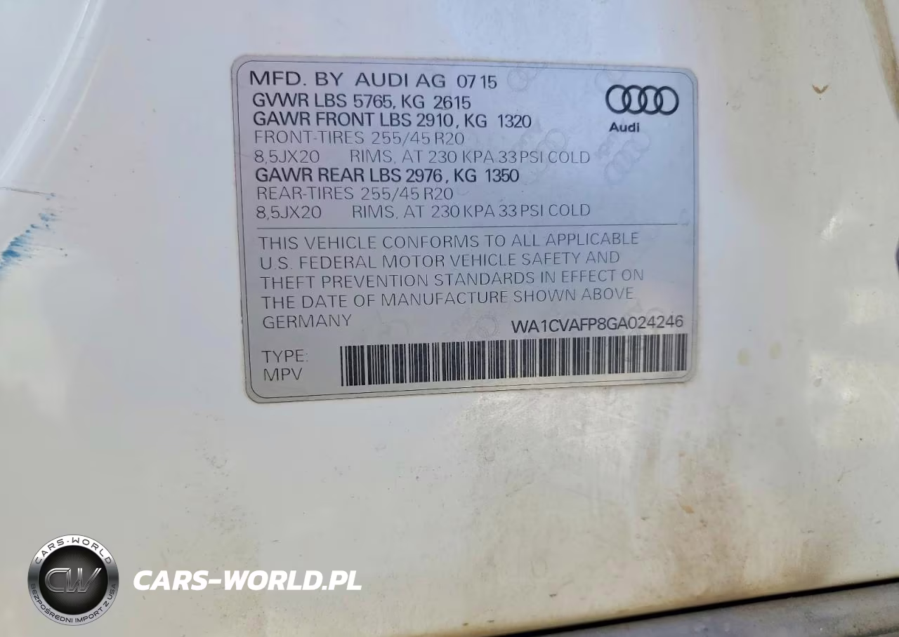 2016 Audi Q5 Tdi Premium Plus VIN:WA1CVAFP8GA024246 - 12
