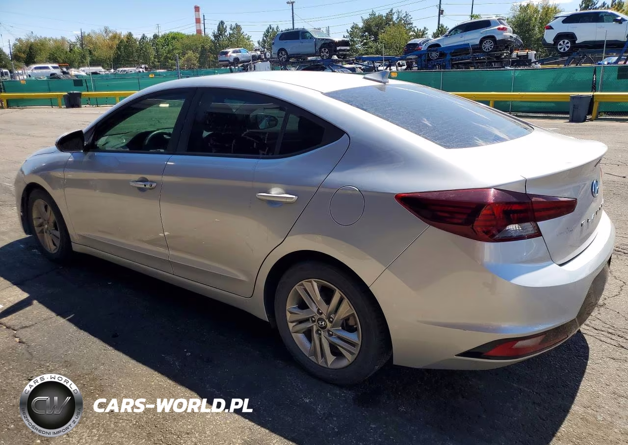 2019 Hyundai Elantra Value Edition VIN:5NPD84LF2KH411567 - 2