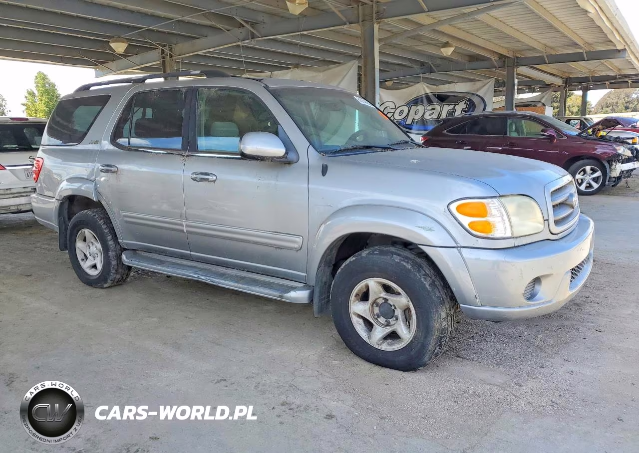 2002 Toyota Sequoia Sr5 VIN:5TDBT44A32S089203 - 4