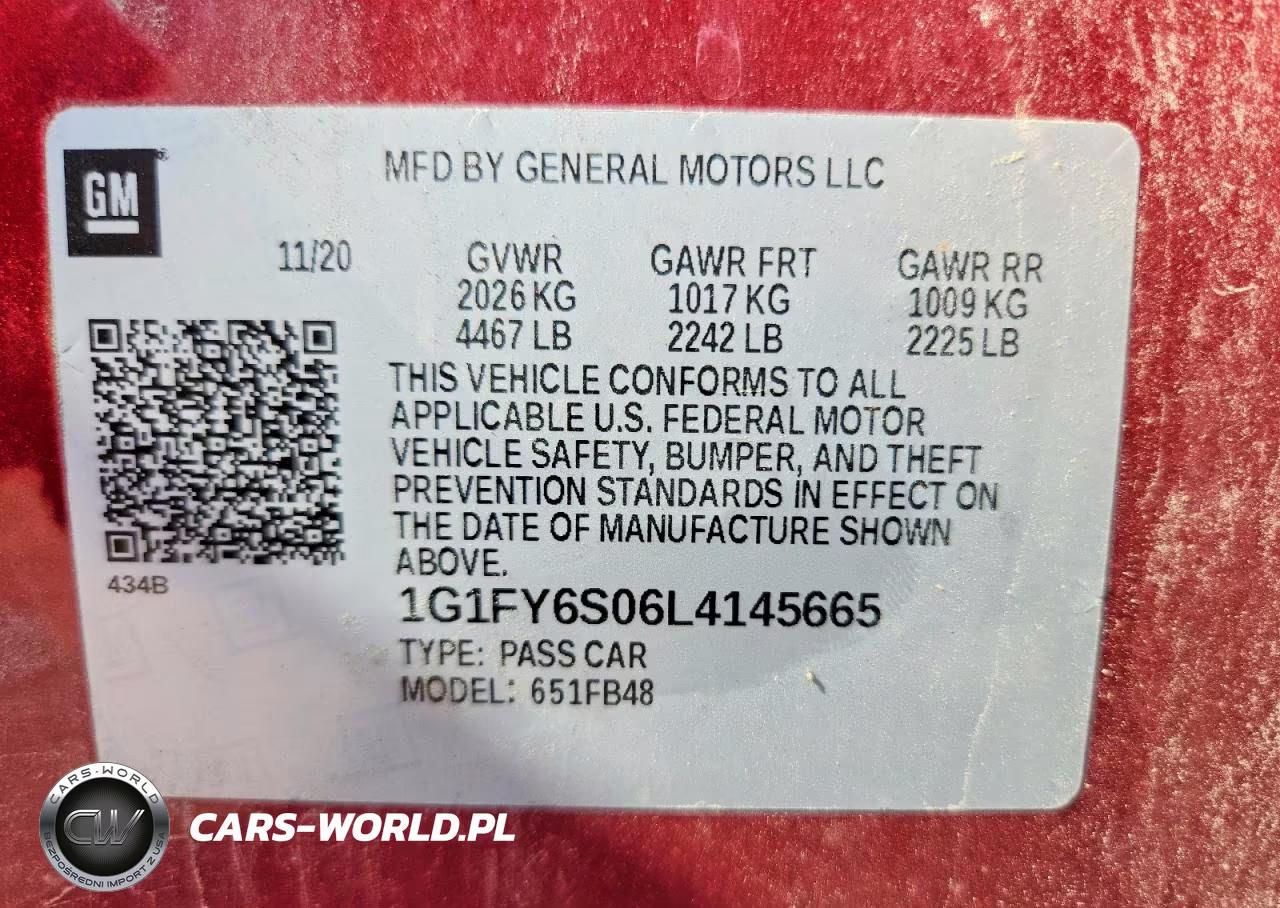 2020 Chevrolet Bolt Ev Lt VIN:1G1FY6S06L4145665 - 13