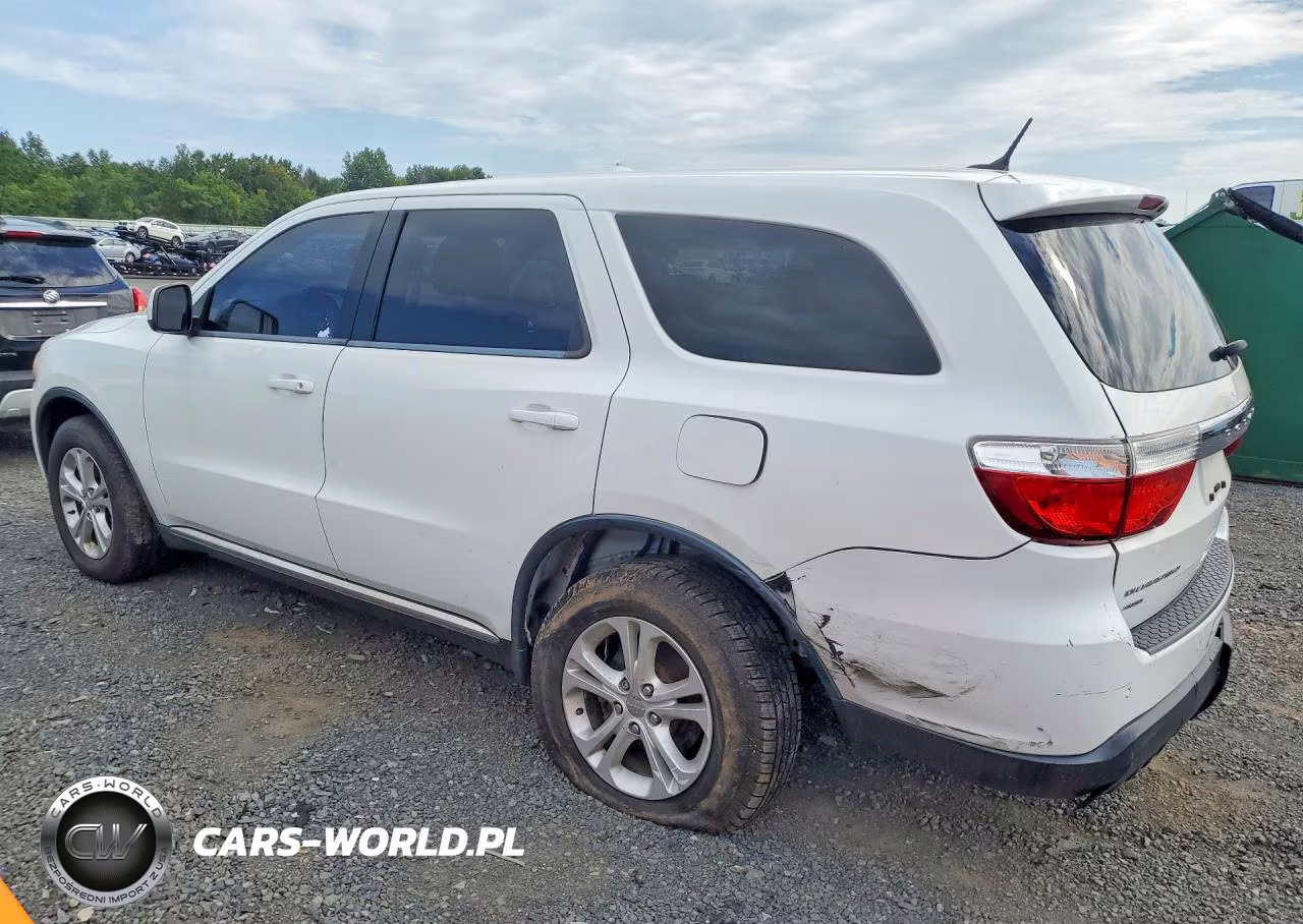 2013 Dodge Durango Sxt VIN:1C4RDJAG2DC580062 - 2