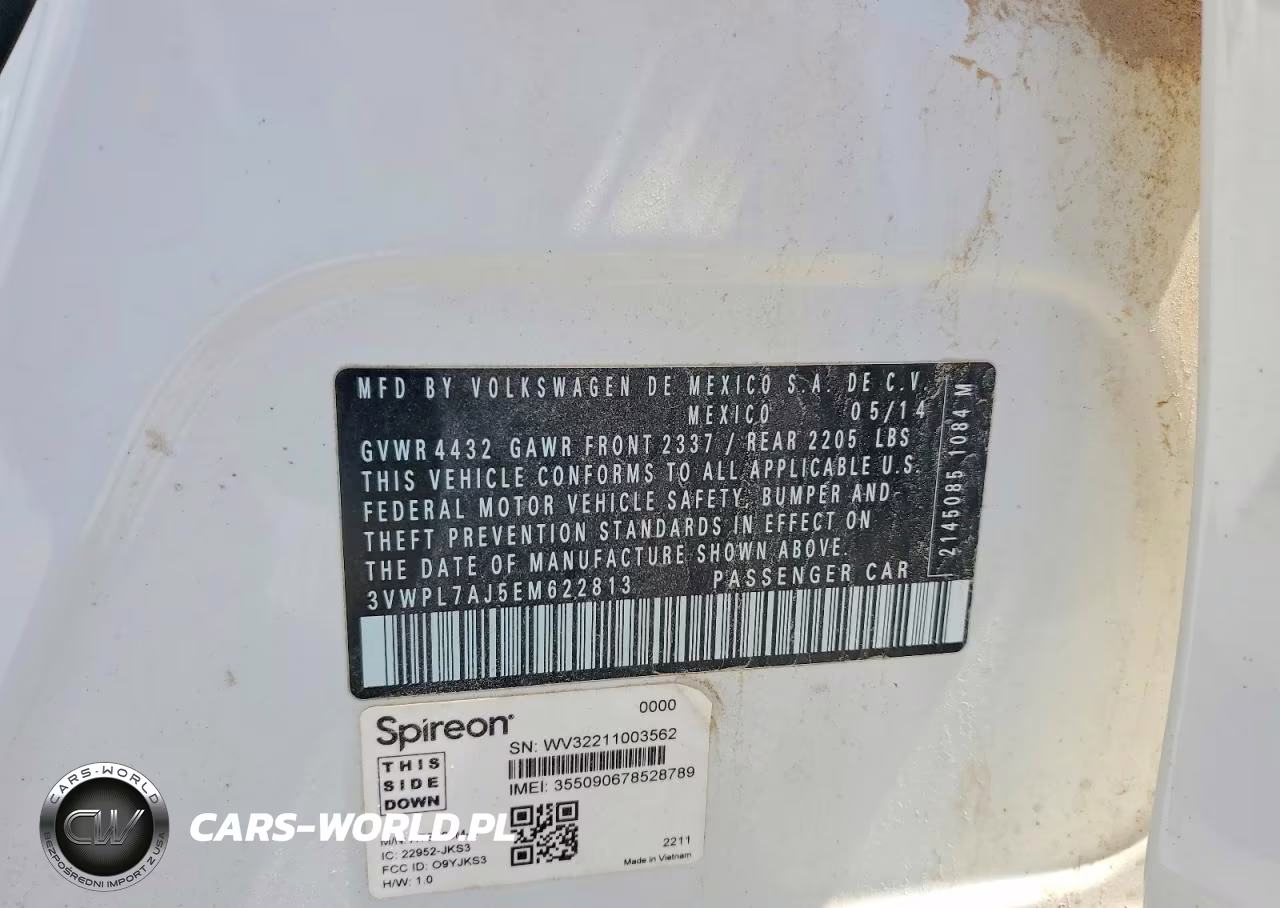 2014 Volkswagen Jetta Tdi VIN:3VWPL7AJ5EM622813 - 12