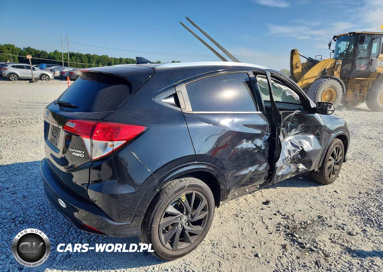 2021 Honda Hr-V Sport VIN:3CZRU6H16MM702011 - 3