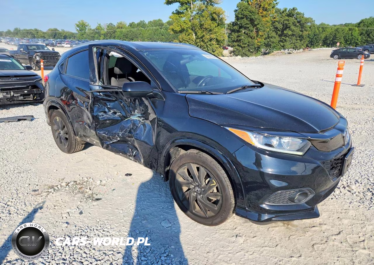 2021 Honda Hr-V Sport VIN:3CZRU6H16MM702011 - 4