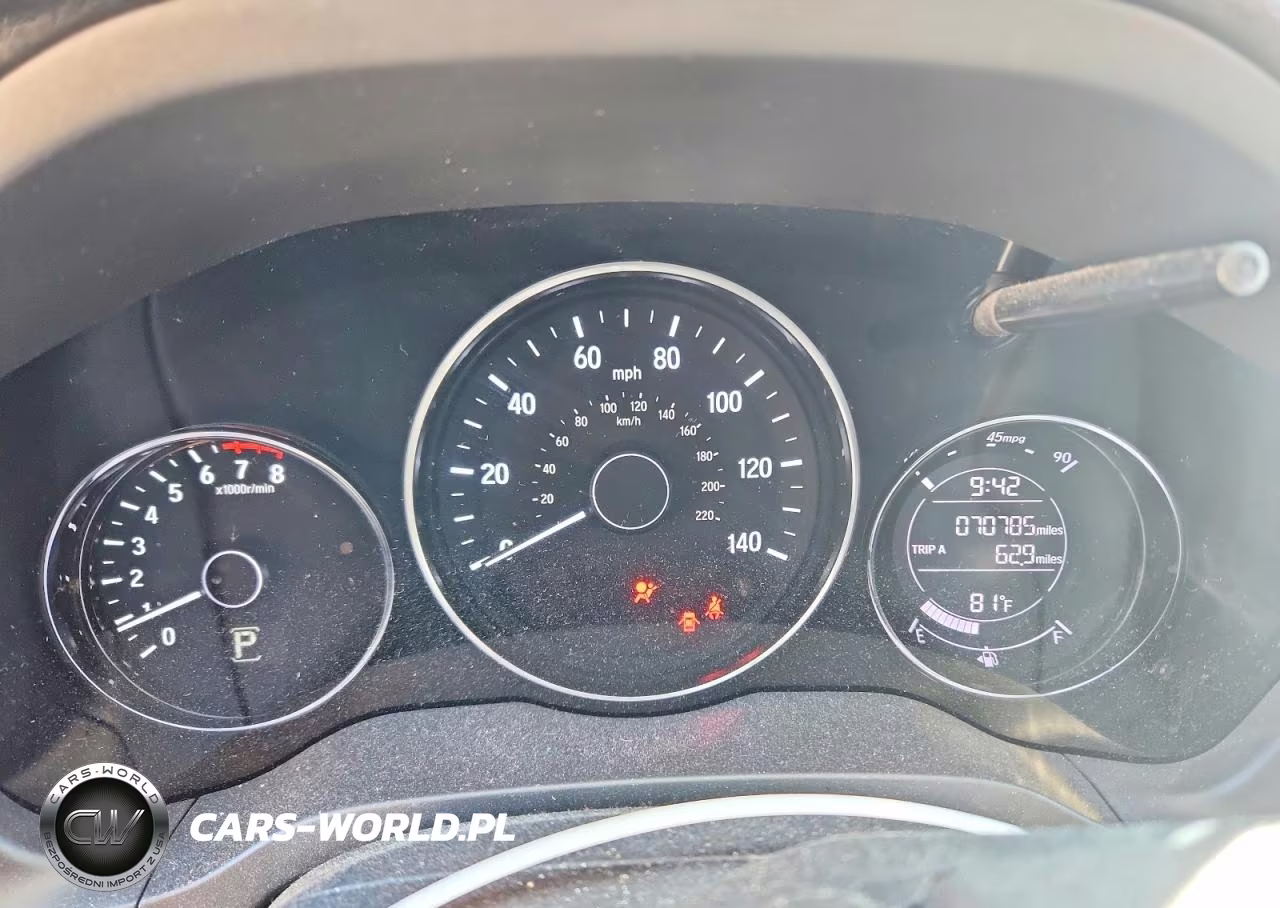 2021 Honda Hr-V Sport VIN:3CZRU6H16MM702011 - 9