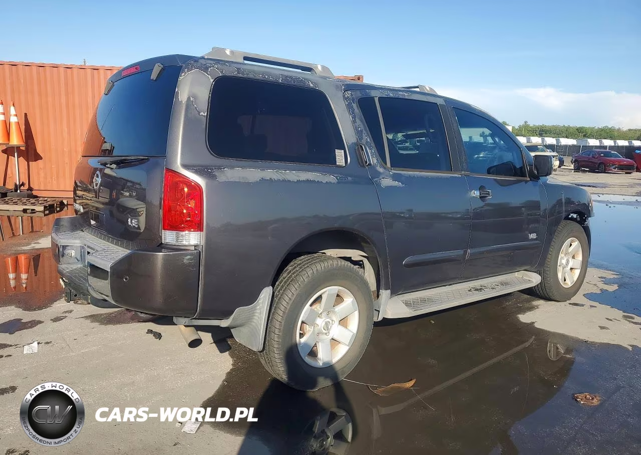 2006 Nissan Armada Se VIN:5N1AA08A06N743537 - 3