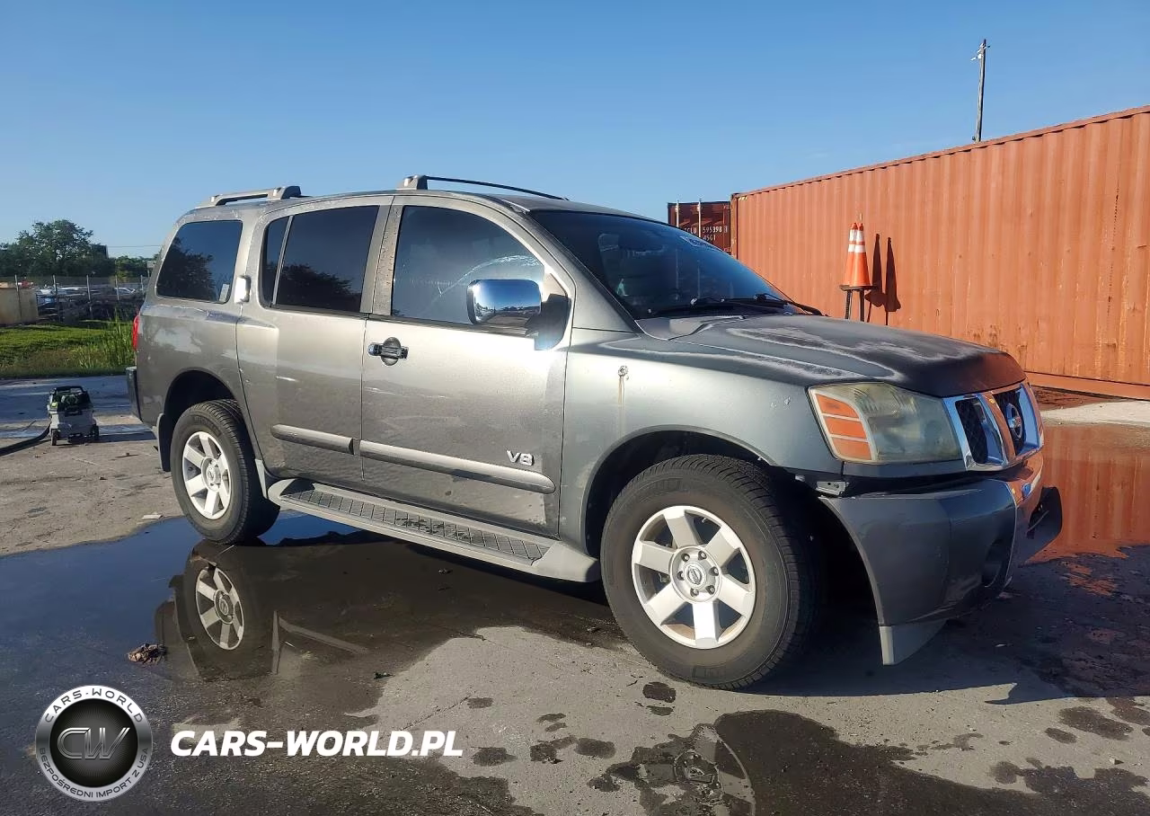 2006 Nissan Armada Se VIN:5N1AA08A06N743537 - 4