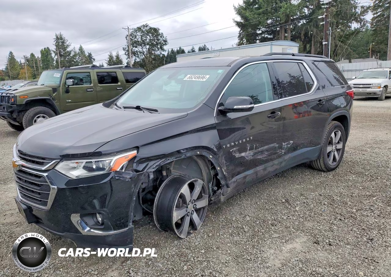 2019 Chevrolet Traverse Lt VIN:1GNEVHKW2KJ175894 - 1