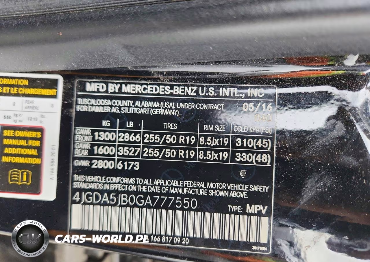 2016 Mercedes-Benz Gle 350 VIN:4JGDA5JB0GA777550 - 13