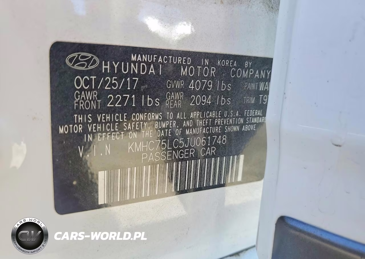 2018 Hyundai Ioniq Sel VIN:KMHC75LC5JU061748 - 12