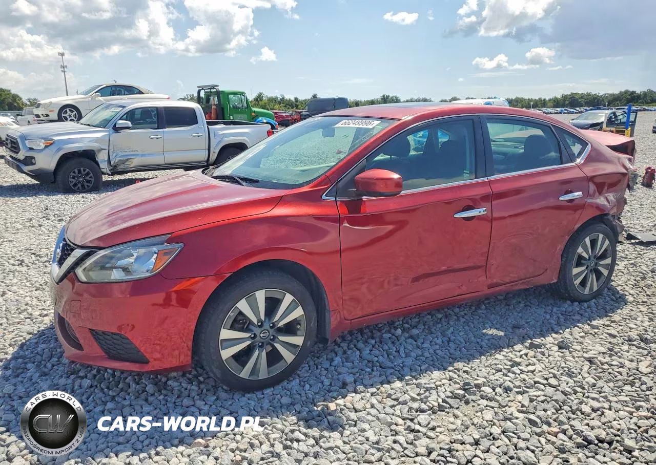 2019 Nissan Sentra Sv VIN:3N1AB7AP3KY291043 - 1