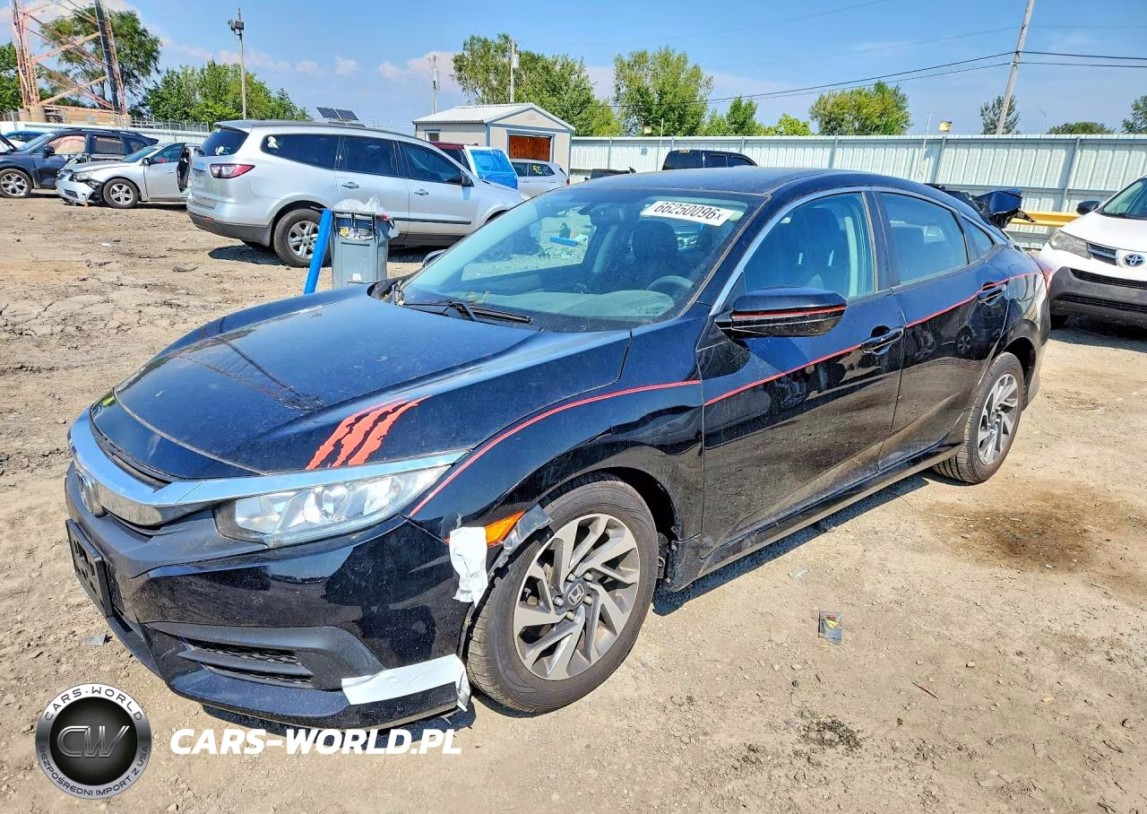 2016 Honda Civic Lx VIN:19XFC2F57GE043509 - 1