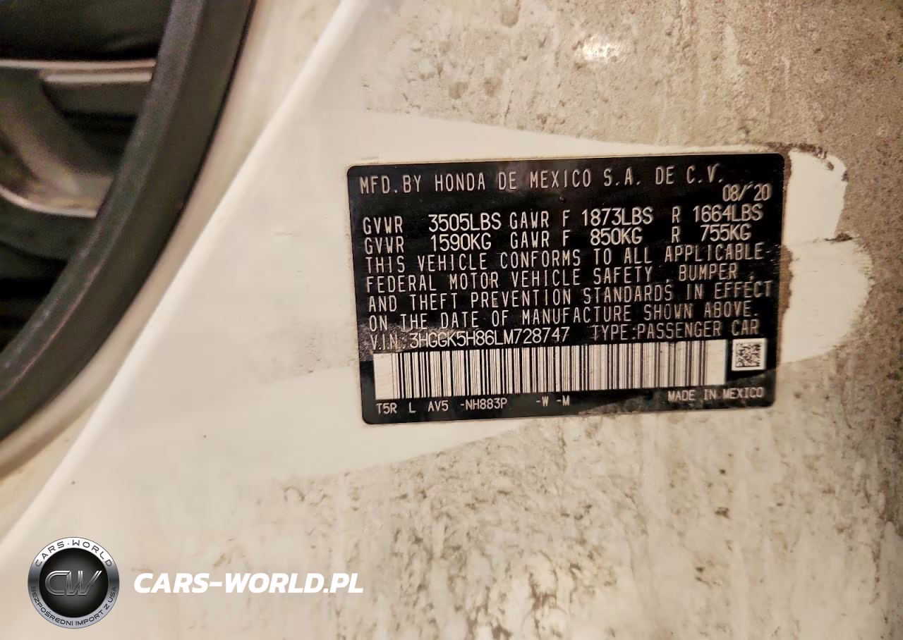 2020 Honda Fit Ex VIN:3HGGK5H86LM728747 - 12