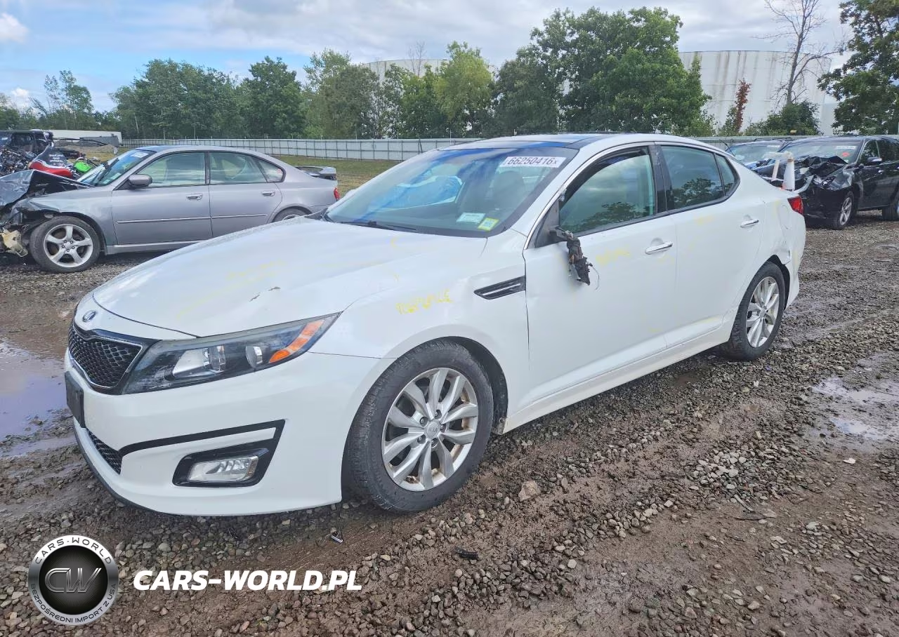 2014 Kia Optima Ex VIN:5XXGN4A72EG336709 - 1