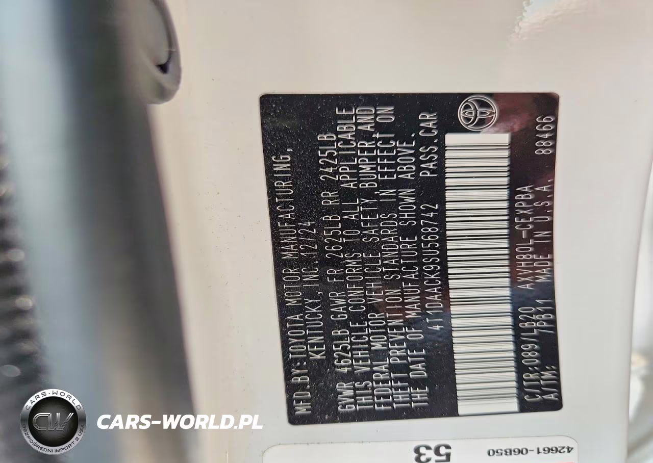 2025 Toyota Camry Xse VIN:4T1DAACK9SU568742 - 13