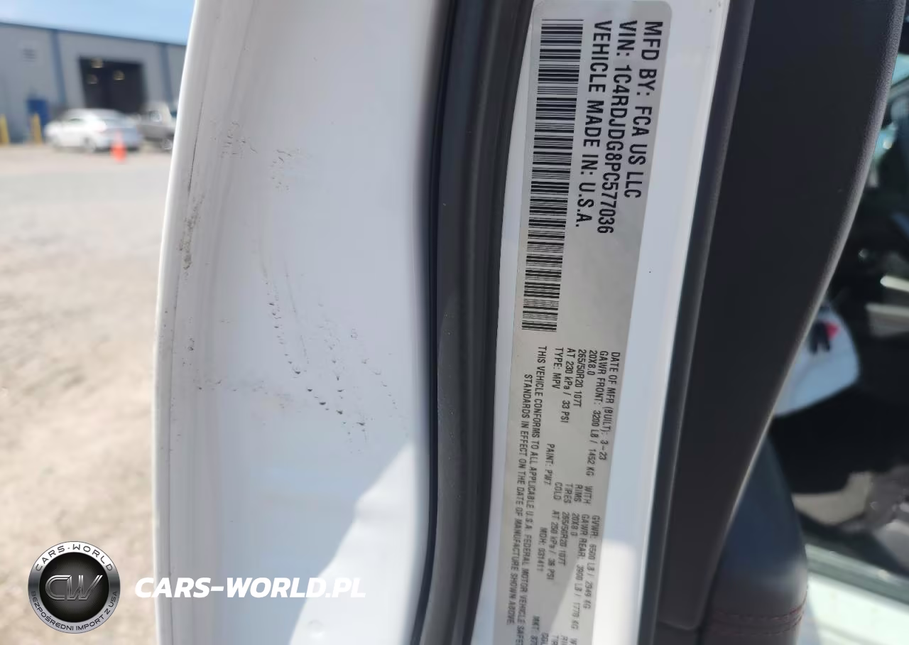 2023 Dodge Durango Gt VIN:1C4RDJDG8PC577036 - 13