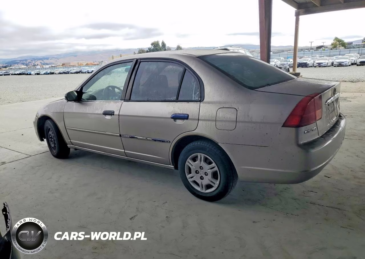 2001 Honda Civic Lx VIN:2HGES16551H554206 - 2