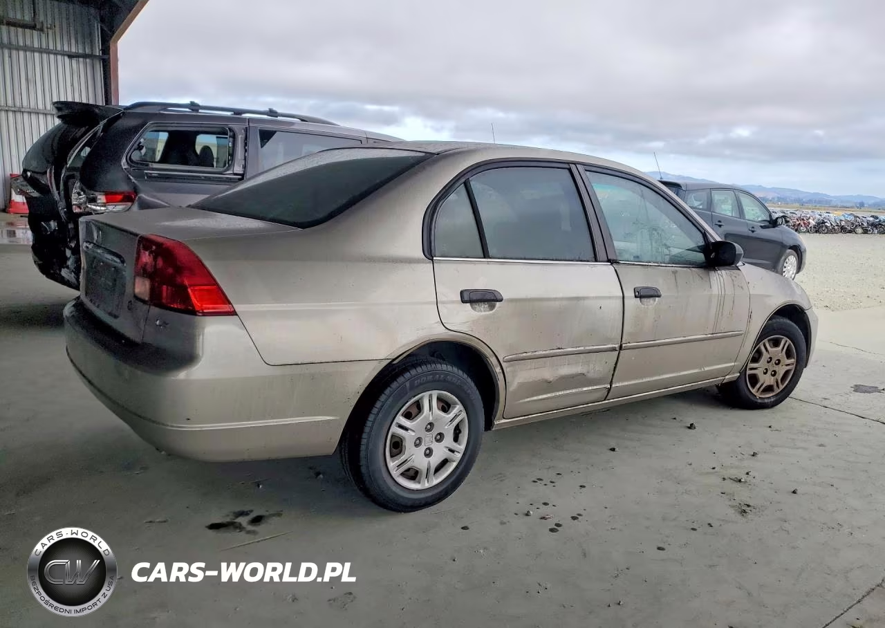 2001 Honda Civic Lx VIN:2HGES16551H554206 - 3