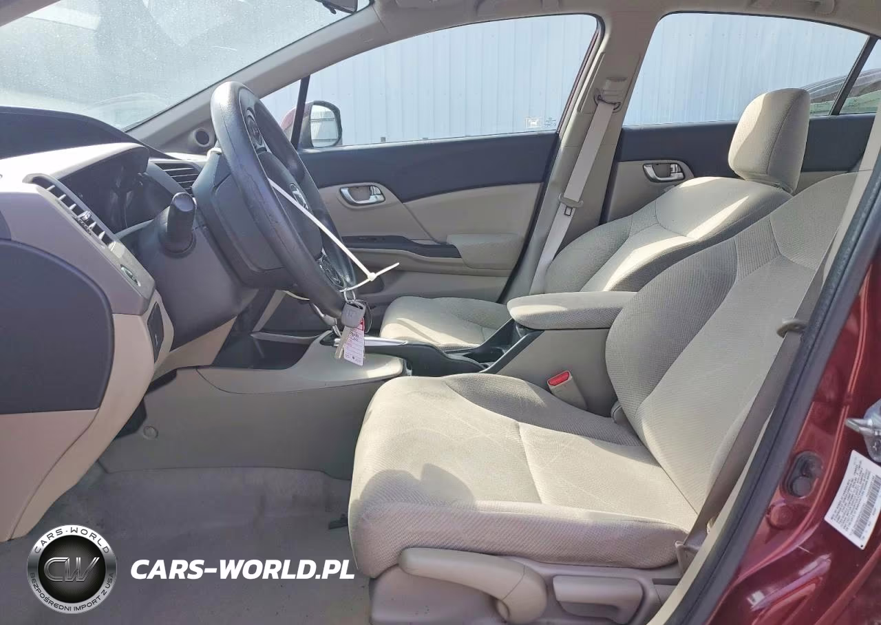 2012 Honda Civic Ex VIN:2HGFB2F84CH537243 - 7